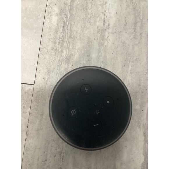 Amazon Echo Dot 3rd Generation - Charcoal - D9N29T - No Charger - Picture 1 of 2